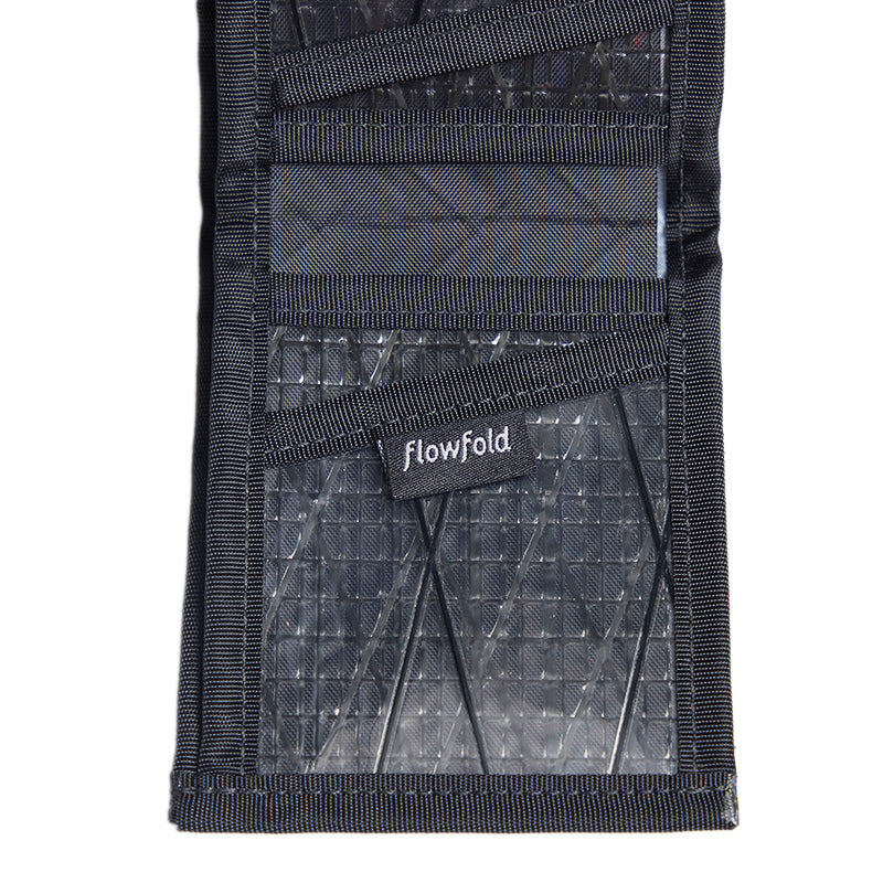 Flowfold Vanguard RFID Blocking Bifold Wallet - Slim Front Pocket Wallet, Made In USA, Durable & Waterproof