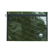 Recycled Sailcloth Voyager - Zipper Pouch - Large