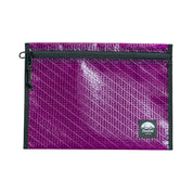 Recycled Sailcloth Voyager - Zipper Pouch - Large